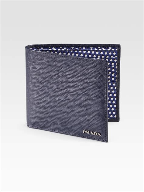 prada mens wallet with coin pocket|prada long wallet men.